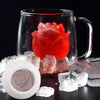 🌹Stampo per cubetti di ghiaccio a forma di rosa in silicone 3D