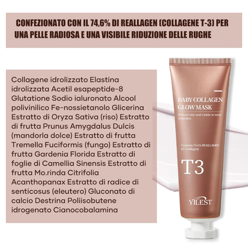 Maschera al collagene T3