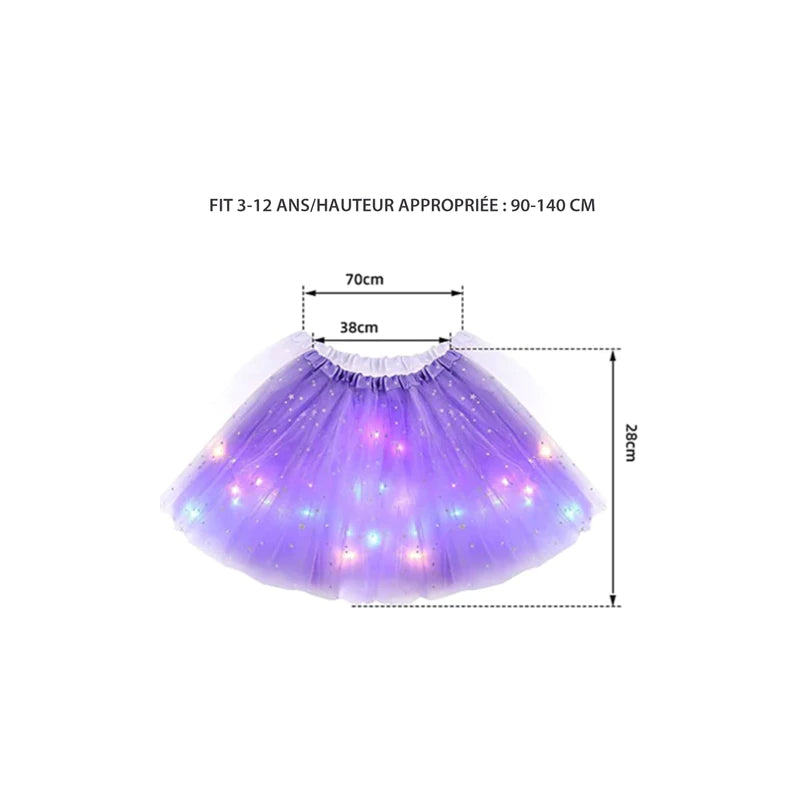 Gonna tutù a LED magica e luminosa