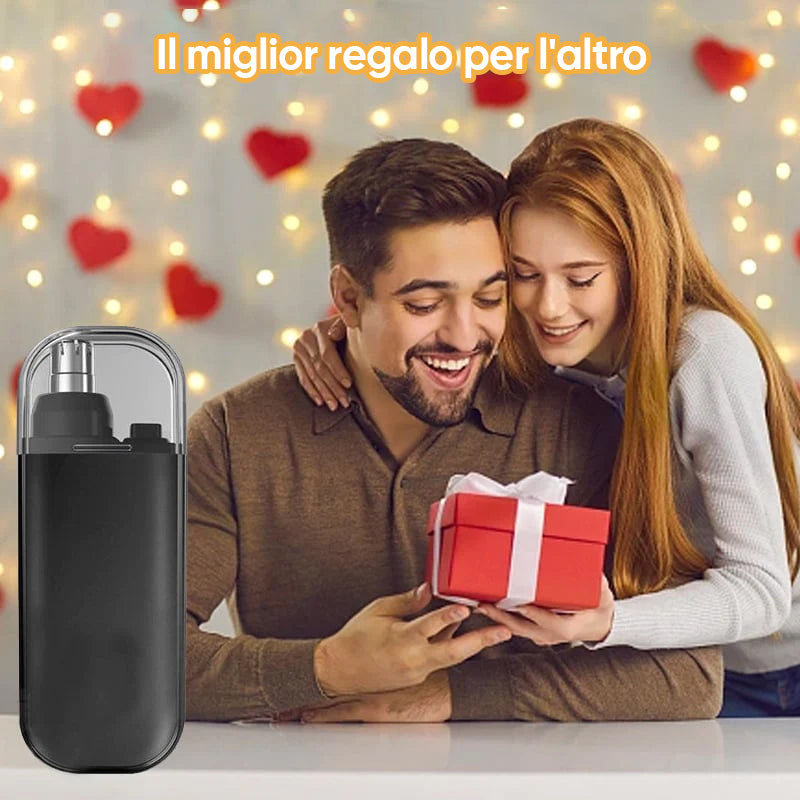 Tagliapeli portatile per il naso