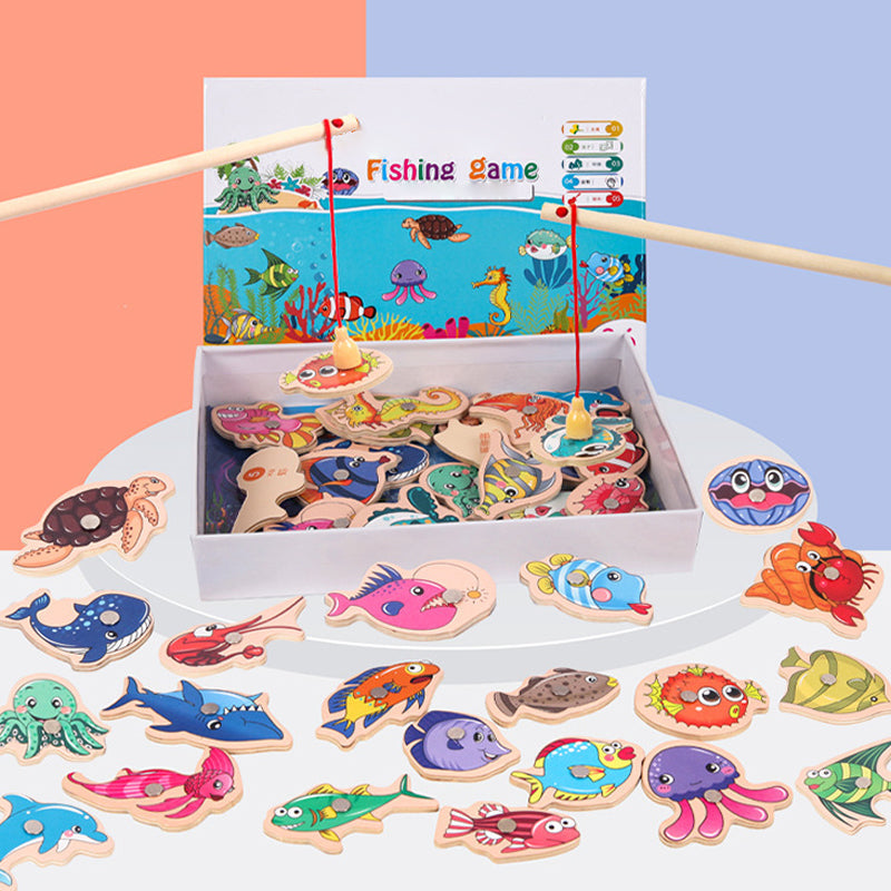 Gioco di pesca Montessori