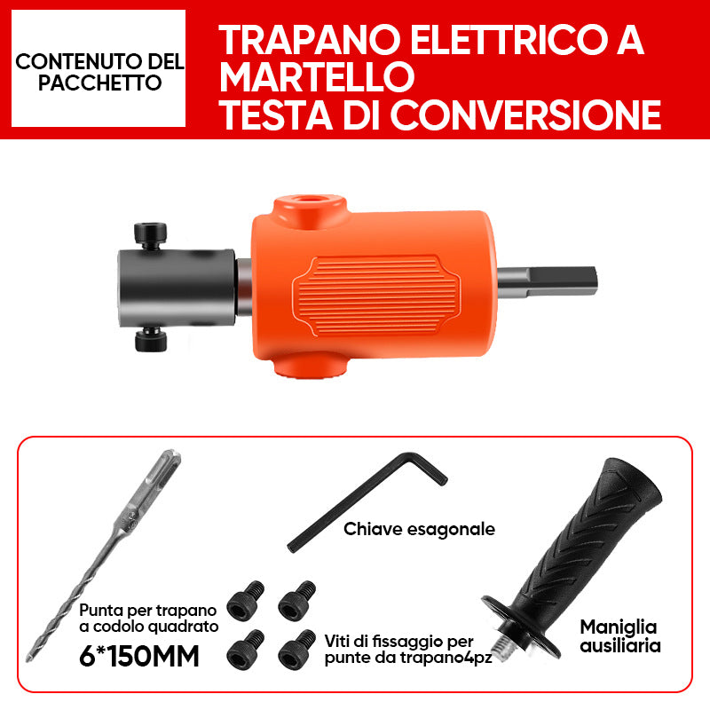 Testa di conversione dell'adattatore per prese elettriche portatili