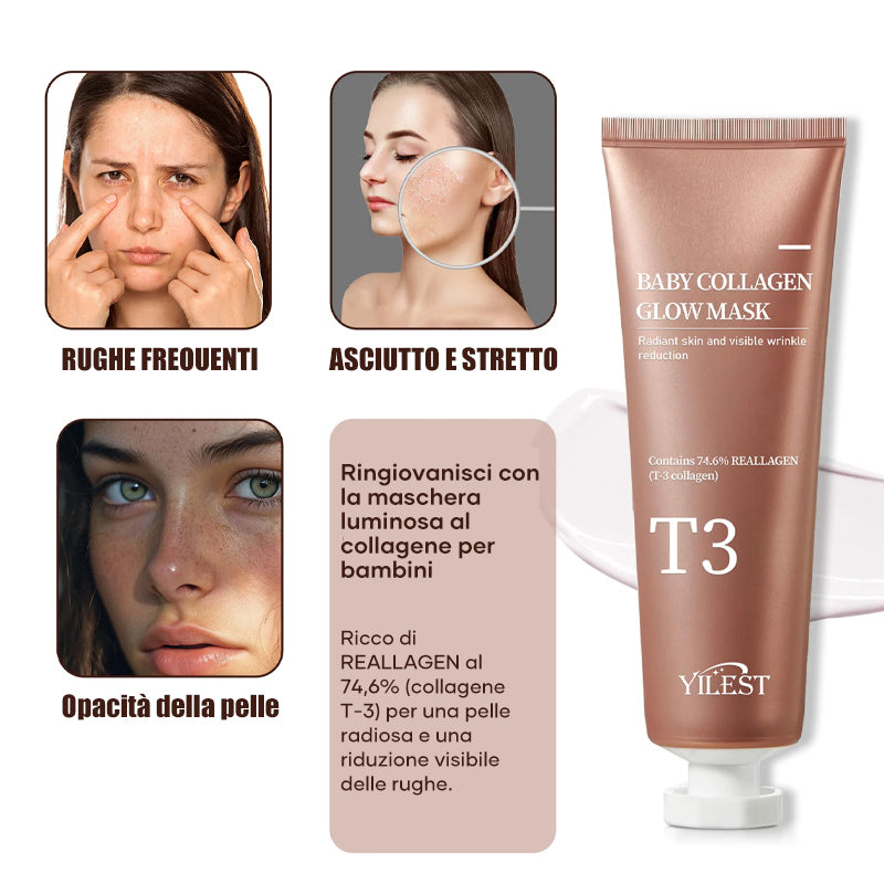 Maschera al collagene T3