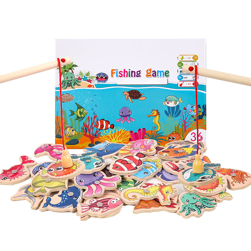 Gioco di pesca Montessori