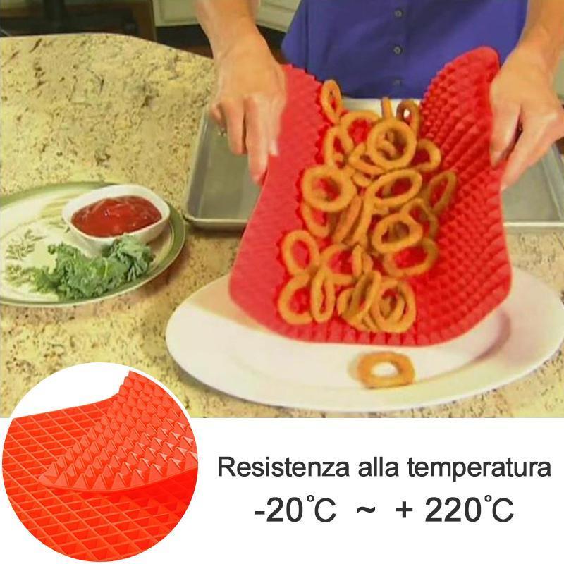 Tappetino da cucina in silicone con testurizzato antiaderente