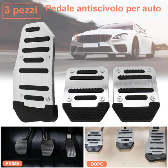 Pedale antiscivolo per auto (3 pezzi)