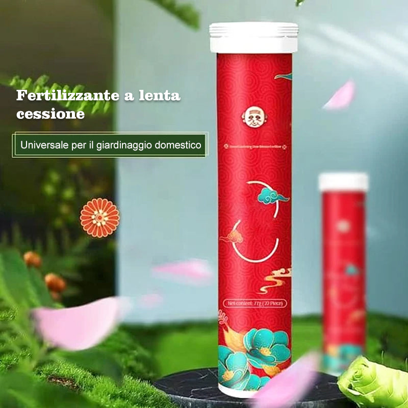 Compresse fertilizzanti universali da giardino a rilascio lento