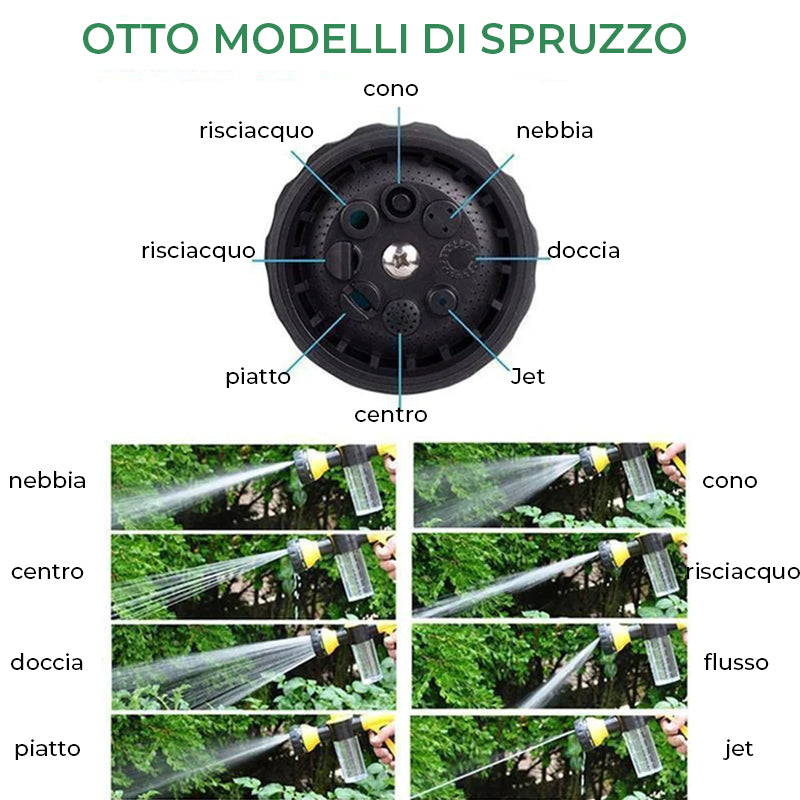 Pistola multifunzionale per lavaggio schiuma