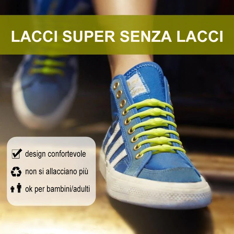 🌈Lacci super elastici senza lacci (12 pezzi)