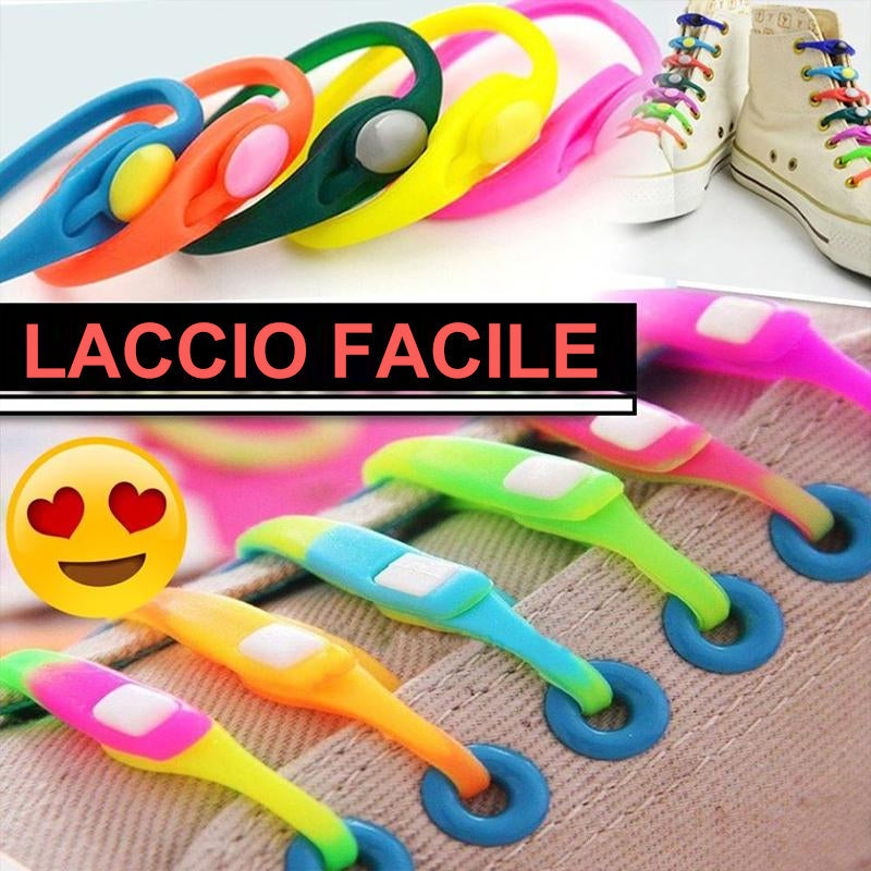 🌈Lacci super elastici senza lacci (12 pezzi)