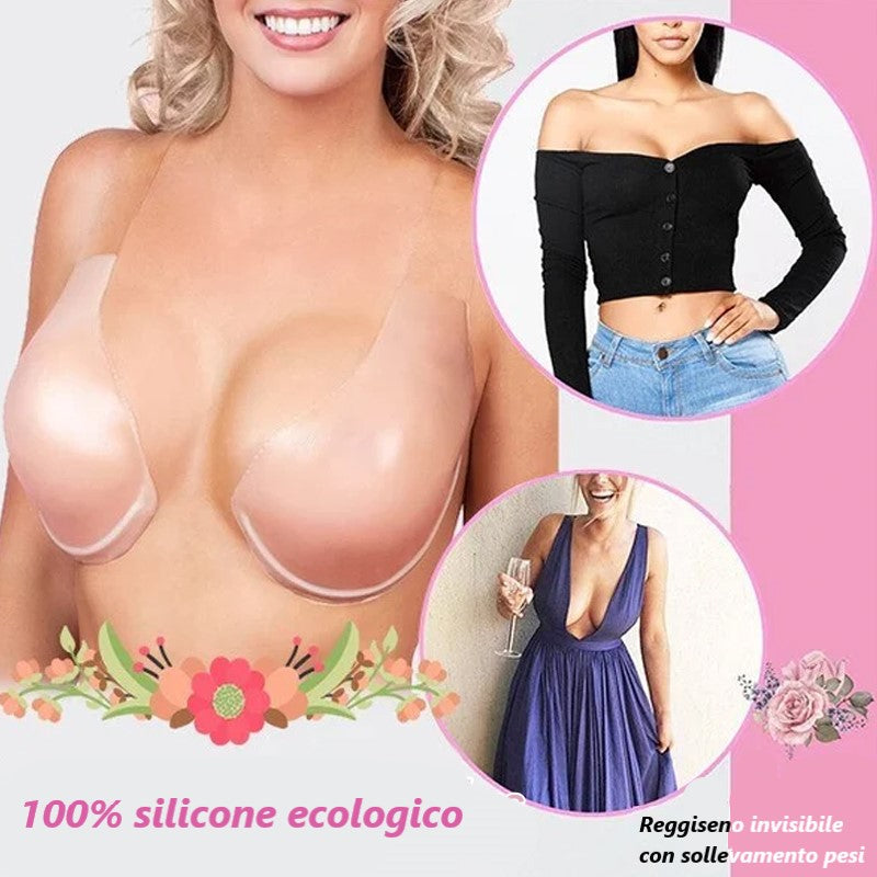 Reggiseno autoadesivo in silicone