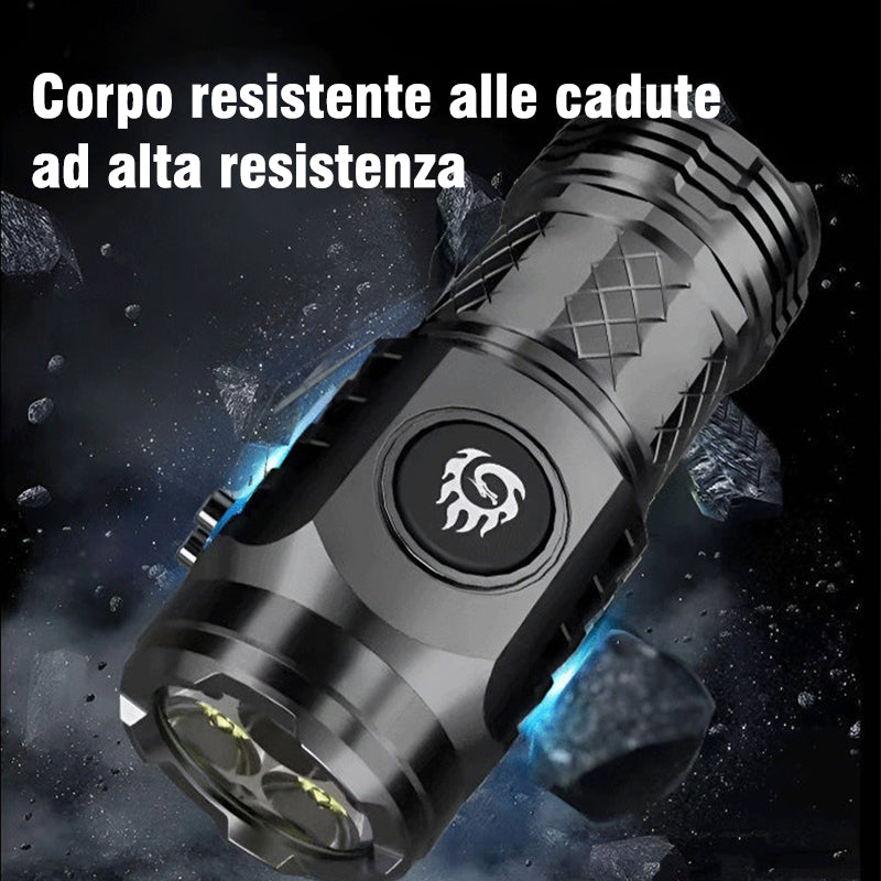 Mostro a tre occhi Mini Flash Super Power Flashlight