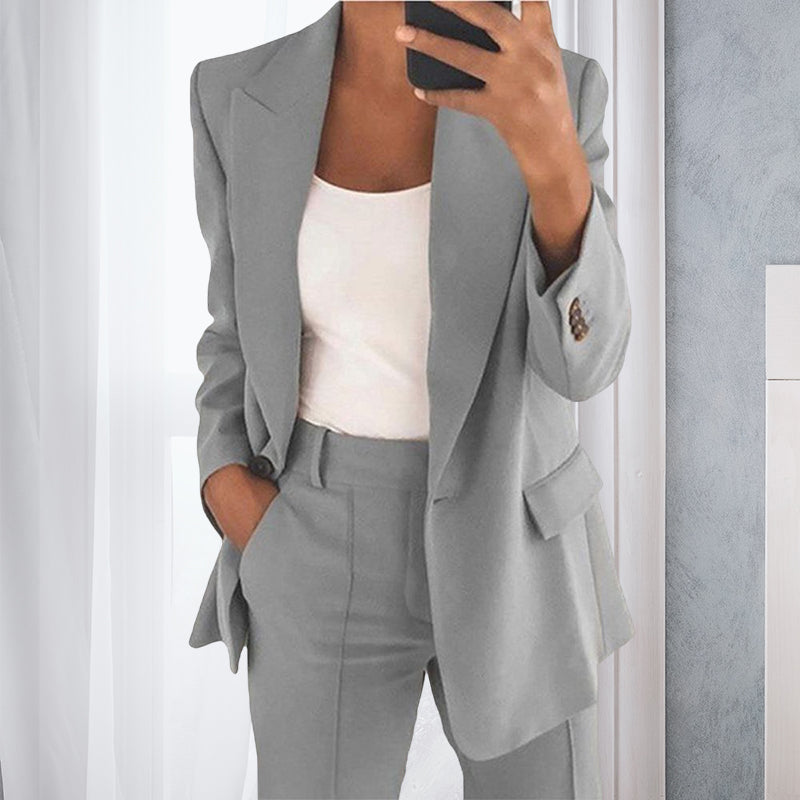 Blazer A Maniche Lunghe Da Donna