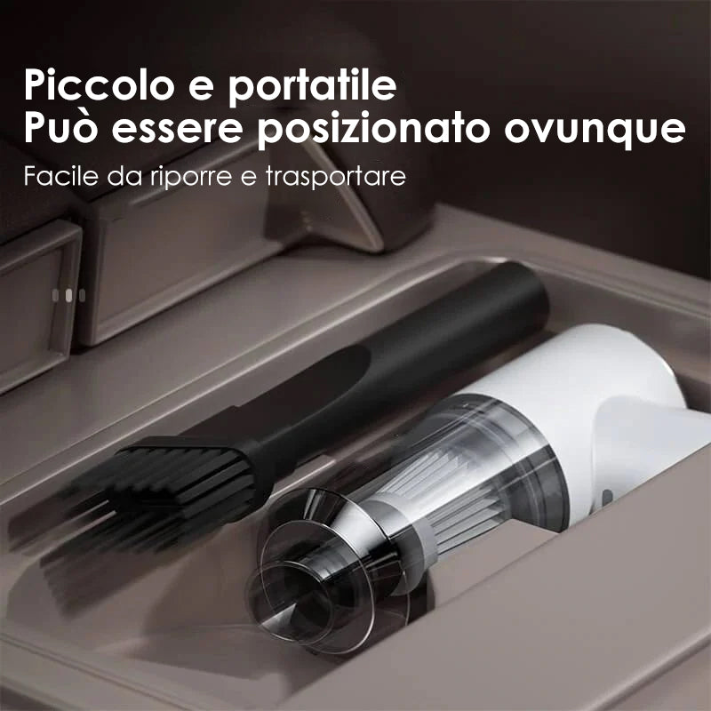 Aspirapolvere per auto portatile senza fili