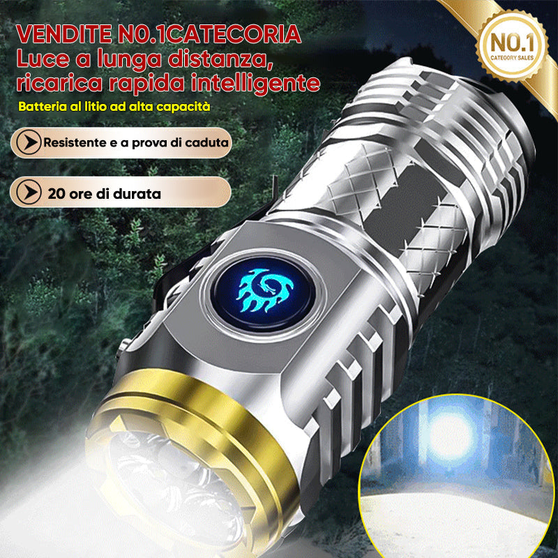 Mostro a tre occhi Mini Flash Super Power Flashlight