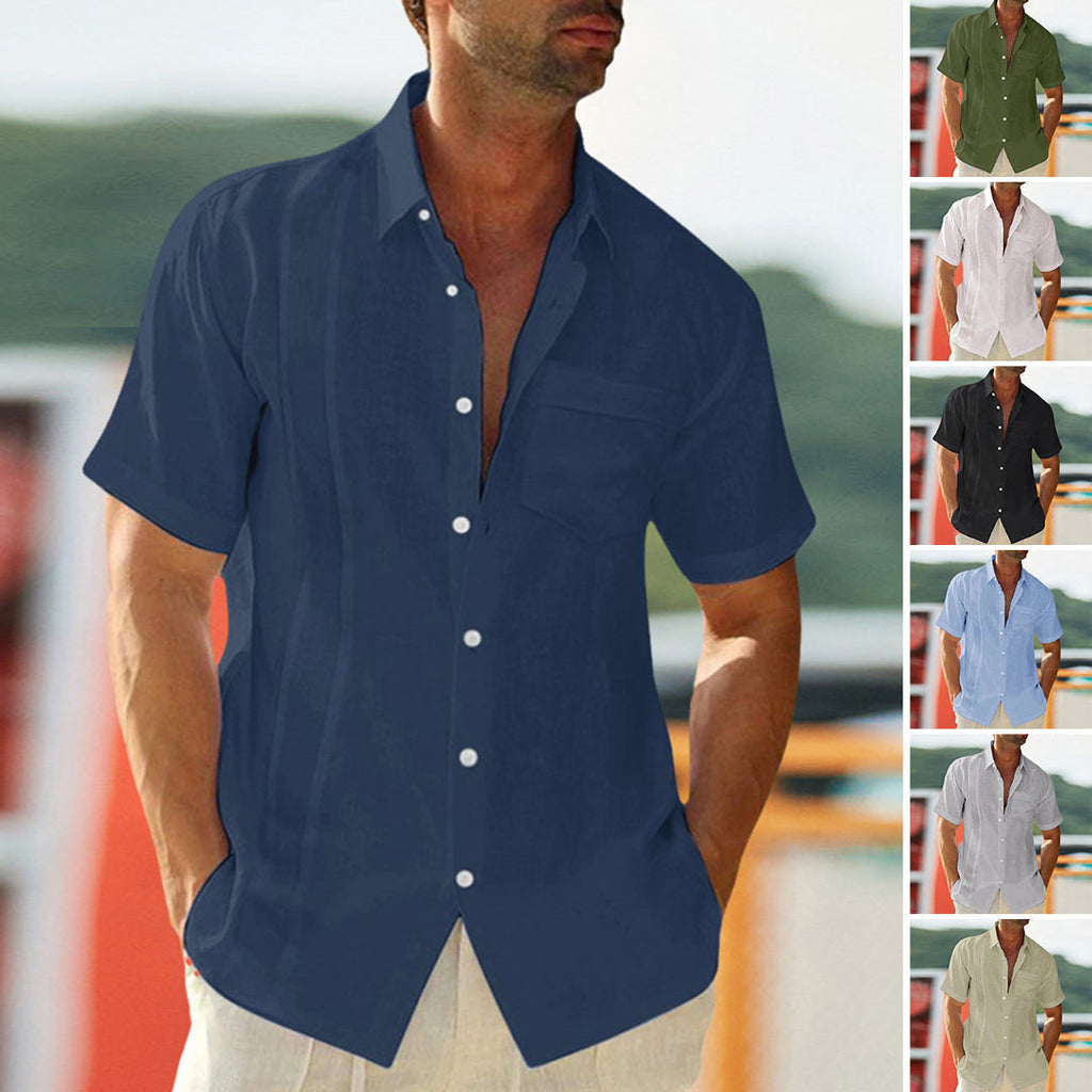 Camicia Monopetto Con Tasche