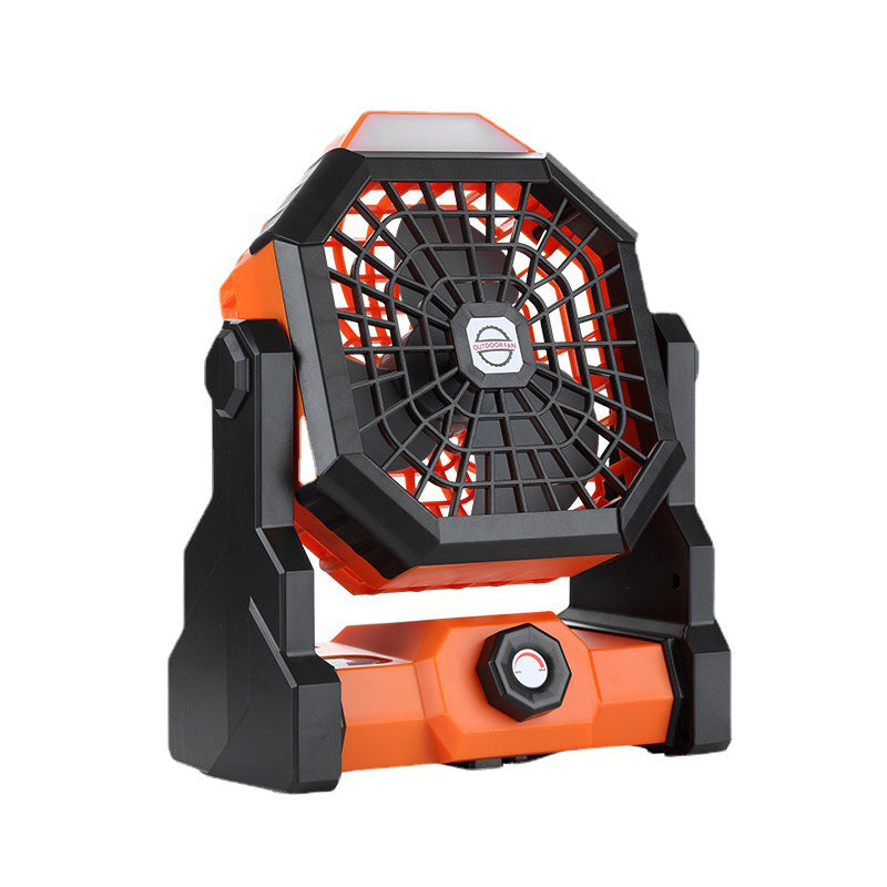 Ventilatore LED da campeggio con luce